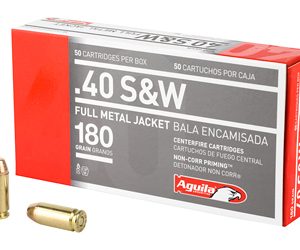 AGUILA 40SW 180GR FMJ 50/1000