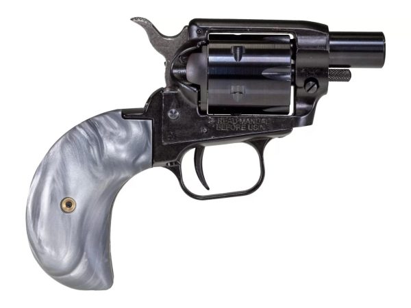 Heritage Barkeep Boot Gray Pearl Handgun 22 LR 6rd Magazine 1.68" Barrel Gray