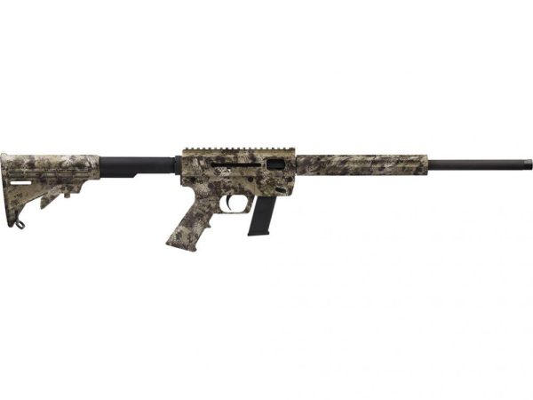 Just Right Carbine Gen 3 Rifle 9mm Luger 17/rd Glock Magazine 17" Threaded Barrel Kryptek