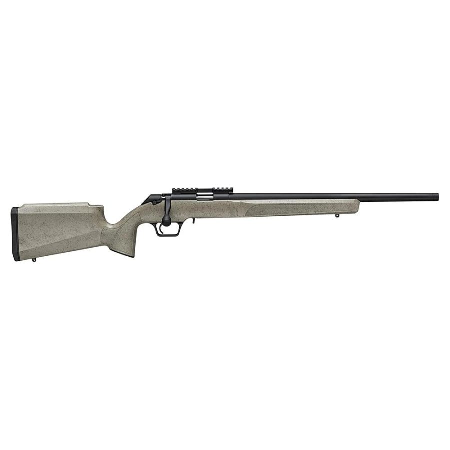 Springfield Model 2020 Rimfire Target Rifle .22 LR 10rd Magazine 20" Threaded Barrel Sage w/ Black Webbing Stock
