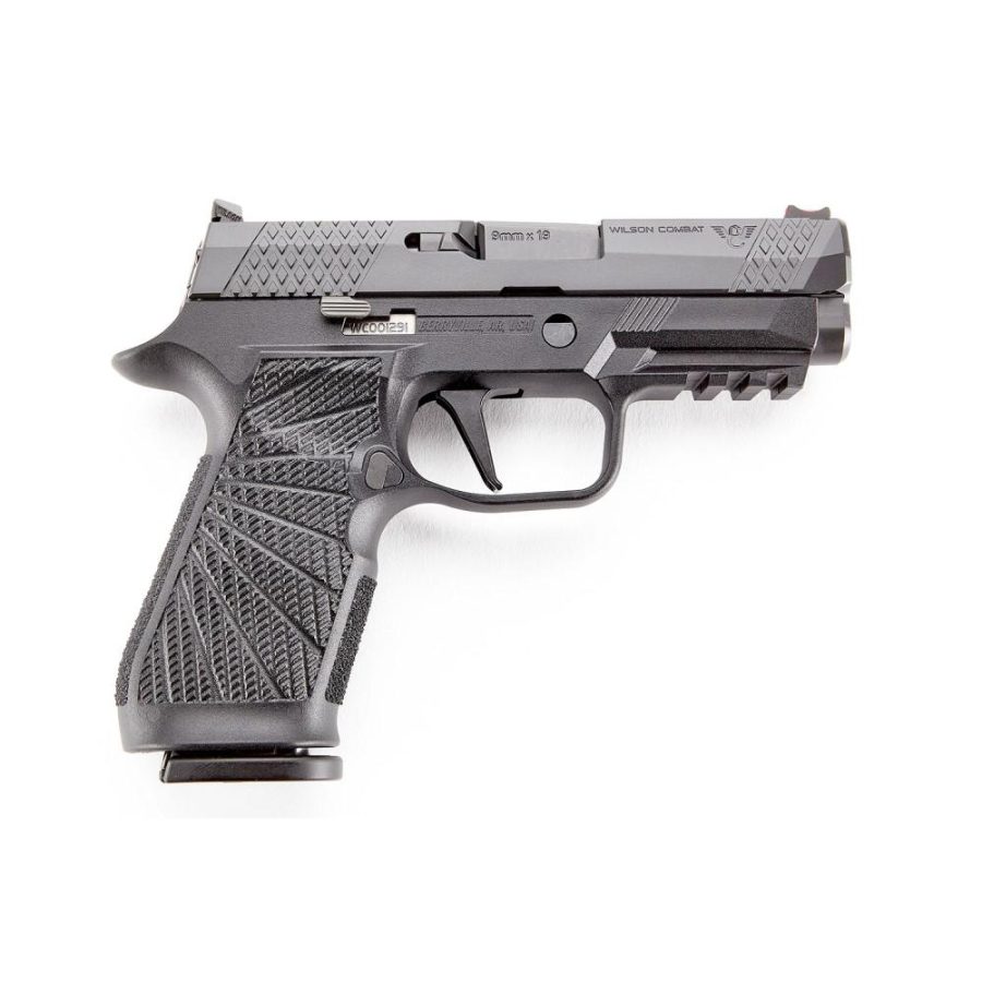 Wilson Combat Sig P320 Carry Handgun 9mm Luger 17rd Magazines (2) 3.9" Barrel Black