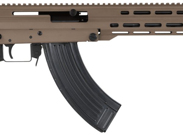 M+M Industries M10XZSHFDE M10X  7.62x39mm 30+1 16.50" Barrel w/Muzzle Brake, 5 Position Side Folding Collapsible Stock, Black Magpul SL Grip, Short Handguard Optics Ready