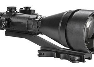AGM Global Vision 15WP6622453011 Wolverine Pro-6 NL1 Night Vision Riflescope Matte Black 6x 100mm Gen 2+ Level 1 Illuminated Red Chevron w/Ballistic Drop Reticle (Adjustable Projected Reticle)