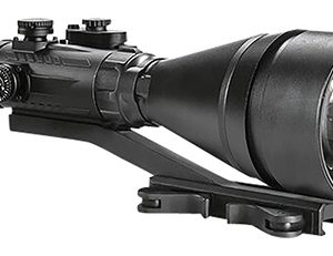 AGM Global Vision 15WP6623484111 Wolverine Pro-6 3AW1 Night Vision Rifle Scope Matte Black 6x100mm Gen 3 Auto-Gated White Phosphor Level 1 Illuminated Red Chevron w/Ballistic Drop Reticle