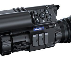 PARD FT3LRF FT34 LRF Night Vision Clip On/Handheld/Mountable Black 1x35mm Multi Reticle, Features Laser Rangefinder