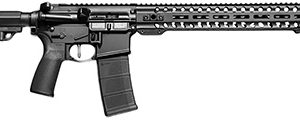 Patriot Ordnance Factory 02045 Minuteman 5.56x45mm NATO 30+1, 13.75" Black Steel Threaded Barrel, Black Anodized Aluminum Receiver, 13" Renegade Rail Handguard