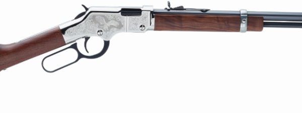 HENRY REPEATING ARMS SILVER EAGLE 2ND ED 22LR BL/WD