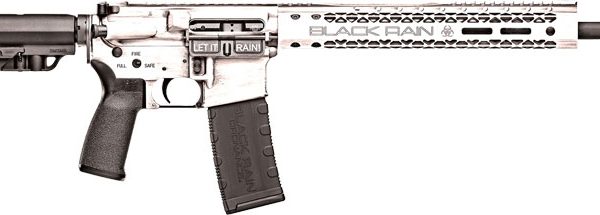 Black Rain Ordnance Spec+ Fusion Rifle 5.56mm 30rd Magazine 16" Barrel White Battleworn Finish