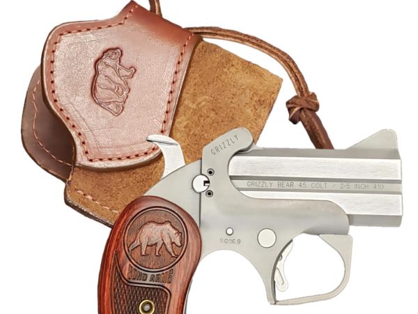 Bond Arms Grizzly 45 Colt/410 2rd Capacity 3" Barrel Extended Rosewood Grips