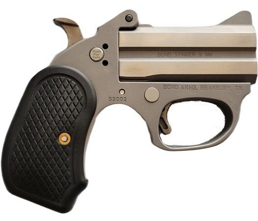 Bond Arms Honey-B Stinger Handgun 9mm Luger 2rd Capacity 3" Barrel B6 Resin Grips