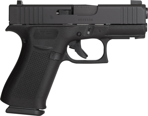 GLOCK 43X 9MM LUGER FS 10-SH - W/ AMERIGLO SIGHTS FRONT RAIL - Image 3