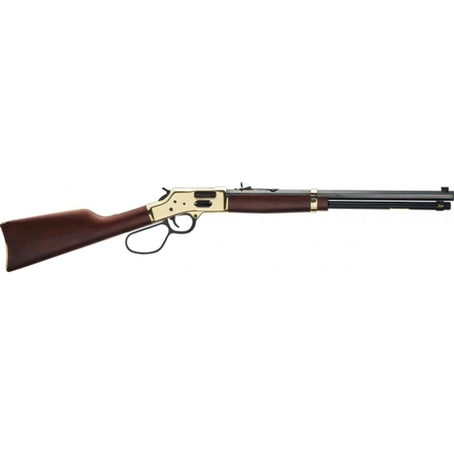 Henry Big Boy Brass Large Loop Side Gate Rifle .357 Mag/.38 Spl 10rd Magazine 20" Barrel Walnut