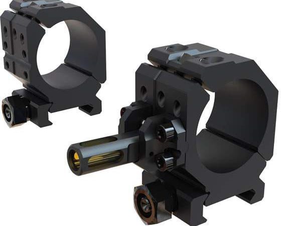 Wheeler Engineering 2-Piece Picatinny Rail Scope Rings 1" High