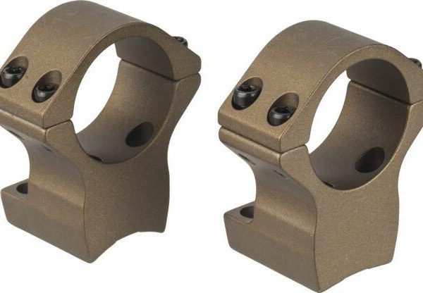Talley Lightweight Alloy Scope Mount Combo Browning X-Bolt 1" Med - Hell's Canyon Bronze
