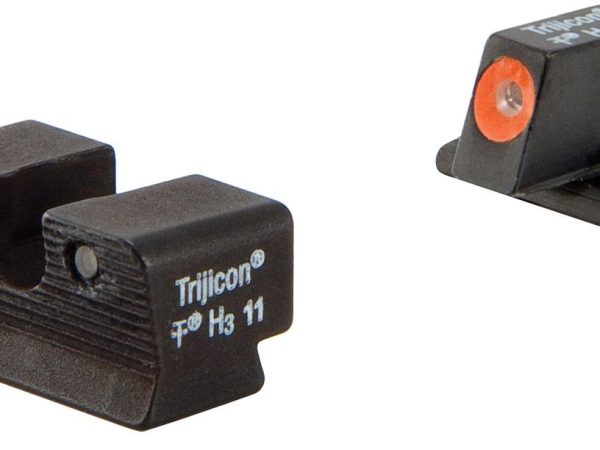 Trijicon HD Springfield XD-S HD Night Sight Set - Orange Front Outline