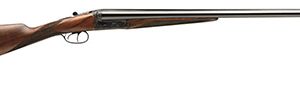 Dickinson ST1226DH Estate  12 Gauge with 26" Black Barrel, 3" Chamber, 2rd Capacity, Color Case Hardened Metal Finish, Oil Turkish Walnut Stock & Double Trigger Right Hand (Full Size)