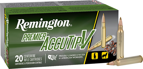 Remington .204 Ruger 32gr ACCUTIP V Brass – 20rd