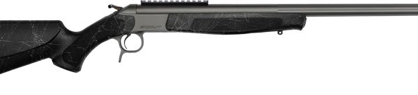 CVA SCOUT TD 450BM 25" W/RAIL - & BRAKE TUNGSTEN/BLACK WEB