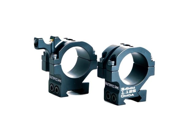 Masterpiece Arms BA Rings 35mm 1.25" Black