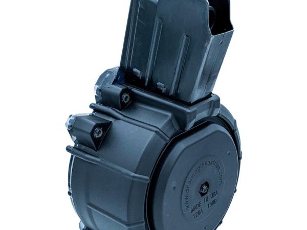 Promag MKA 1923 Shotgun Magazine Drum Black 12 ga 2 3/4" 15/rd