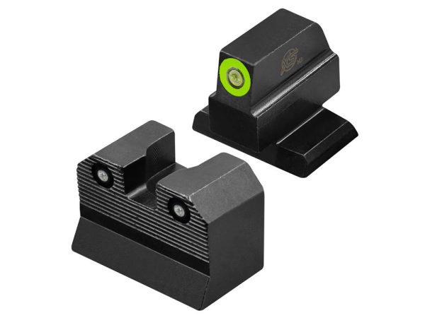 XS Sights R3D 2.0 Suppressor Height Night Sights for HK VP9 OR Green