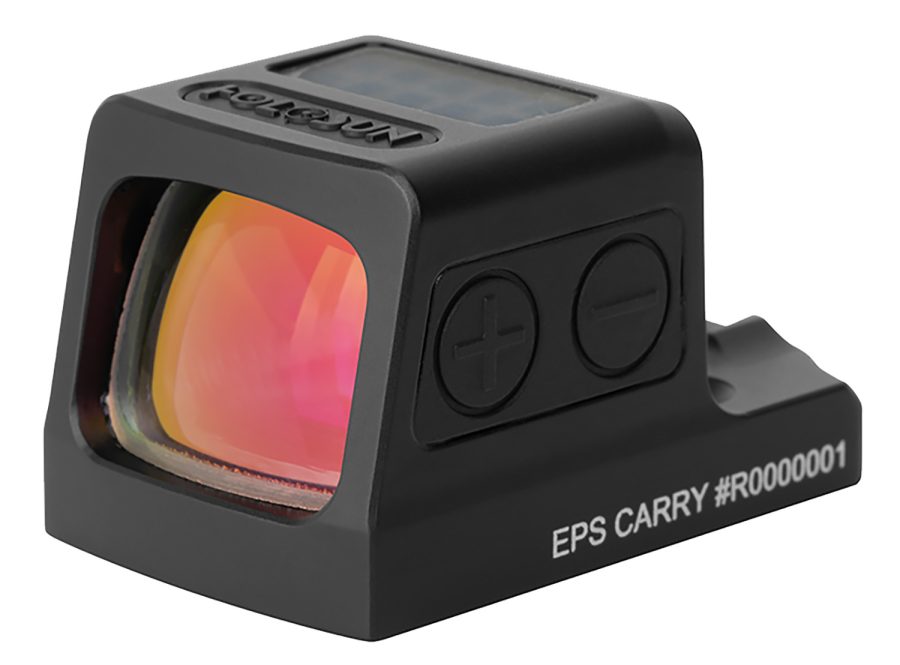 Holosun EPSCARRYGRMRS EPS Carry  Black Anodized 1 x 0.58" x 0.77" 2 MOA Green Dot/32 MOA Circle Multi Reticle