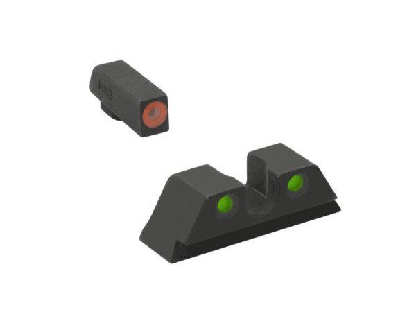 Meprolight ML47787 Hyper-Bright Orange Ring Front/Green Rear Sights for CZ Shadow 2