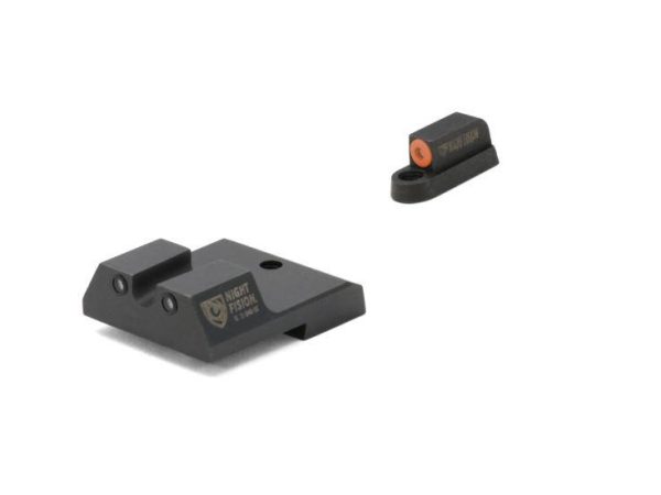 Perfect Dot NS Set w/Orange Front + U Blk Rear for CZ-USA P-07 & P-09