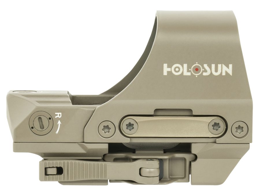 Holosun HS510CFDE 510  Flat Dark Earth 1 x 0.91" x 1.26" 2 MOA Red Dot/65 MOA Circle Multi Reticle