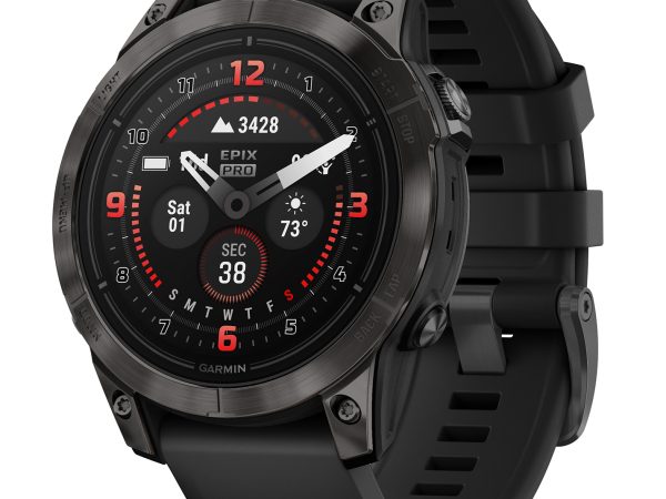 Garmin 0100280310 epix Pro Gen 2 Sapphire Edition GPS/Smart Features 32GB Memory, Black, Band Size 47mm, Compatible w/ iPhone/Android