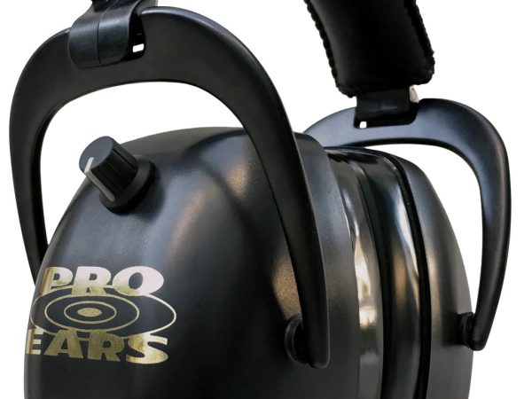 Pro Ears PEG2RMB Gold II 30 Electronic Muff 30 dB Over the Head Black/Gold Adult 1 Pair