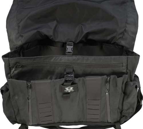 GREY GHOST GEAR WANDERER BAG - 2.0 WAXED CANVAS BLACK