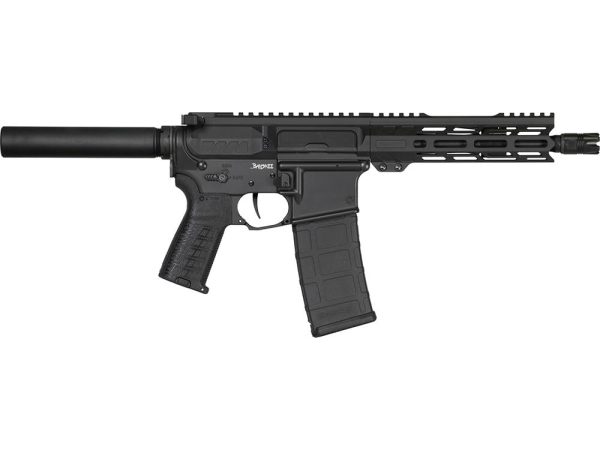 CMMG Banshee Mk4 Handgun .300 BLK 30rd Magazine 8" 5/8x24 Threaded Barrel Black Pistol Tube