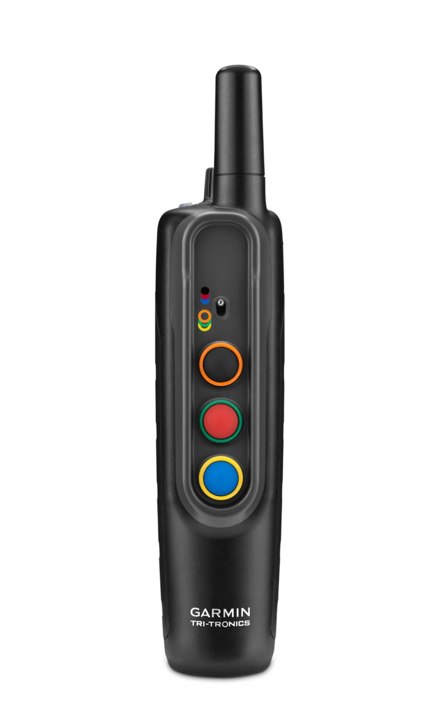 Garmin 0100120100 Pro 70 Handheld Black w/BarkLimiter, 1-Hand Operation, Color Coated Buttons Rechargeable Li-ion Up to 6 Dogs 1 Mile Range