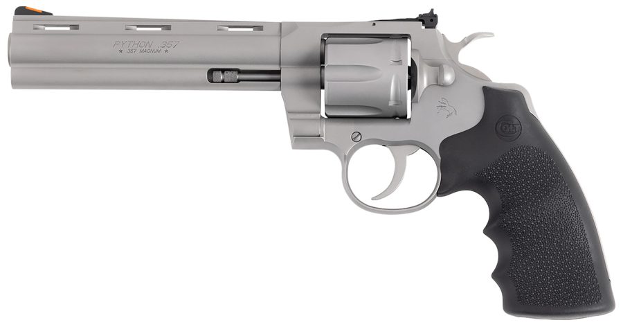Colt Mfg PYTHONSM6RTS Python  357 Mag 6 Shot, 6" Recessed Target/Vent Rib