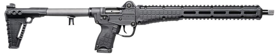 Kel-Tec SUB2K9GLKBLK SUB2000 Gen3 9mm Luger 15+1 16.15" Black Nitride Steel Barrel, Black Folding Aluminum Receiver, M-LOK Slots w/Picatinny Style Rail Handguard, Black Folding Stock