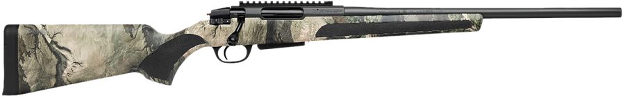 Stevens 19479 334 Bolt Action 270 Win 3+1 20" Camo/Dark Gray Carbon Steel Receiver Integrated Recoil Lug Ergonomic/Recoil Pad  Synthetic Stock Picatinny Rail Right Hand