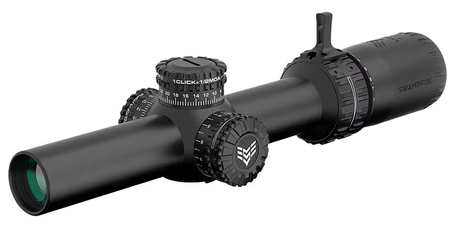Swampfox Optics ARH16241-M Arrowhead  Black 1-6x24mm 30mm Tube Guerrilla Dot MOA Reticle