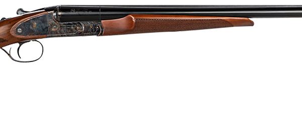 CZ-USA 06401 Sharp-Tail  12 Gauge 3" 2rd 28" Black Hard Chrome Side by Side Barrel, Color Case Hardened Metal Finish, Turkish Walnut Stock Includes 5 Chokes