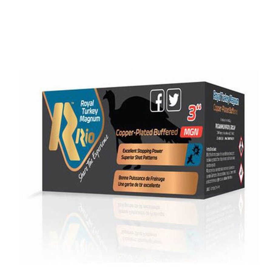 Rio Royal Turkey Buffered Shotshells 12ga 3" 1 3/4oz #6 1250 fps 5 10/rd