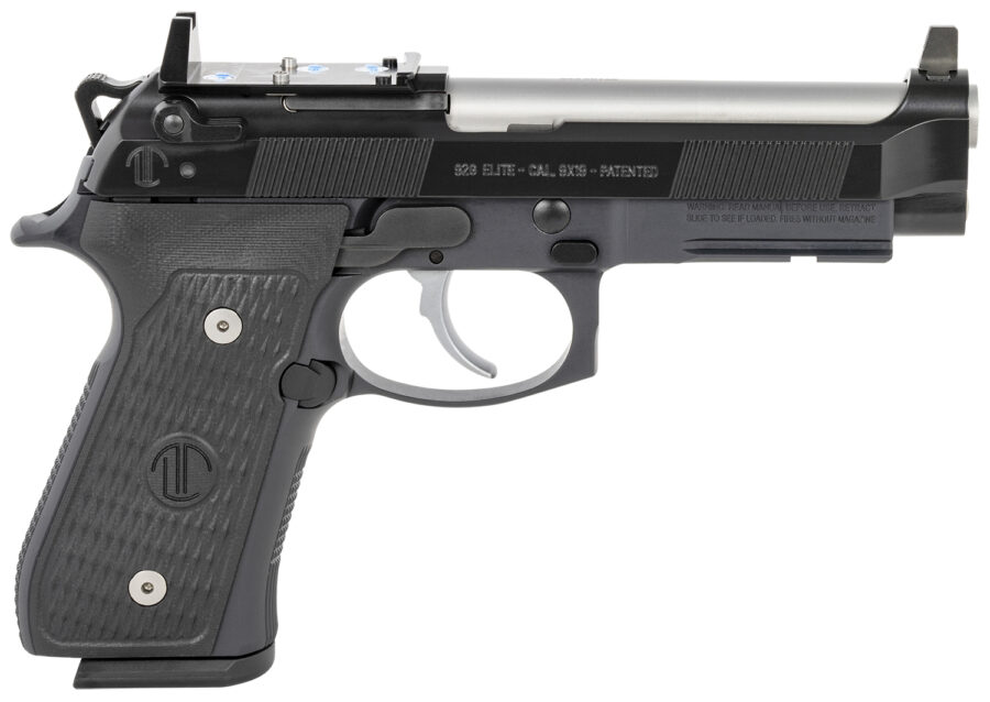 Langdon Tactical Tech LTT92ERDOTJ 92 Elite LTT  9mm Luger 4.70" 17+1 Black Cerakote Black Steel with Red Dot Optic Cut Slide Black Polymer Grip Trigger Job