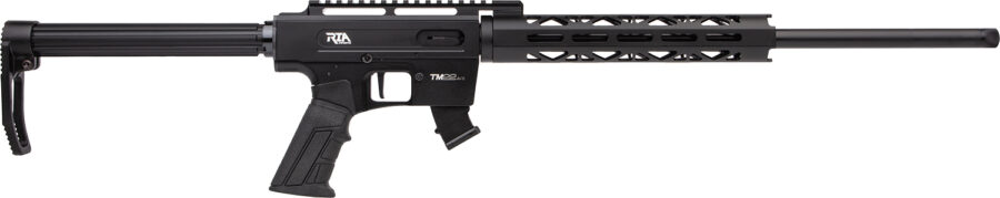 Rock Island TM22A18 TM22  22 LR Caliber with 10+1 Capacity, 18" Barrel, Black Anodized Metal Finish & Fixed Black Anodized Synthetic Stock, Right Hand Ambidextrous Hand (Compact)