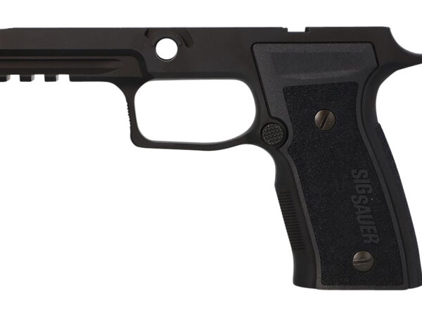 Sig Sauer 8901514 P320 Grip Module AXG Carry, 9mm Luger/40 S&W/357 Sig, Black Aluminum Medium Grip Frame, Polymer Grip Panels, Fits Sig P320 (Non-Manual Safety)