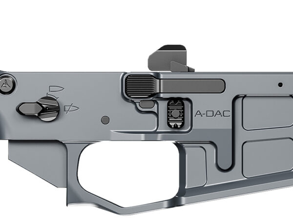 Radian Weapons R0388 A-DAC 15 Lower Receiver Gray, Fully Ambi Controls, Talon 45/90 Safety, Ext. Bolt Catch, Left-Side Mag Release, Right-Side Bolt Release, Enhanced Takedown Pins