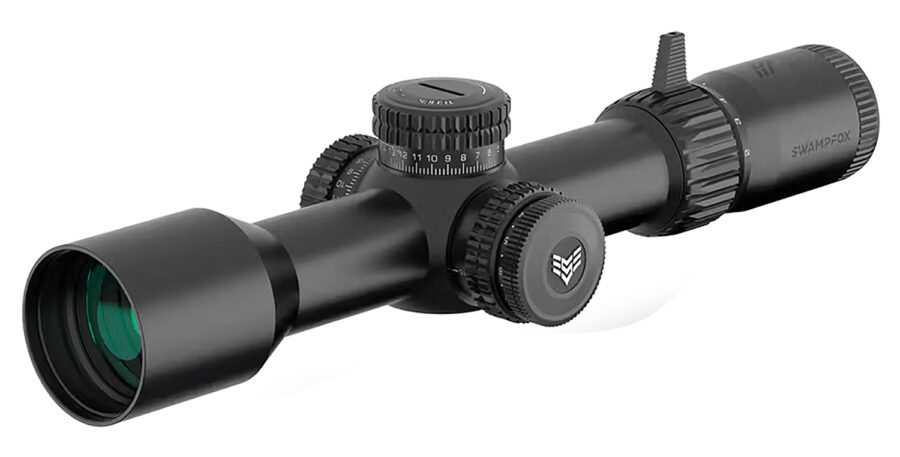 Swampfox Optics TWK52556-3M Warhawk  Black 5-25x56mm 34mm Tube Sharpshooter MOA Reticle