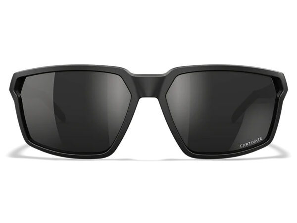 Wiley X AC6SRA05 Sierra  M/L Black Mirror Lens Polycarbonate Matte Black Frame
