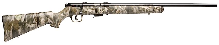 Savage Arms 96711 93R17 Camo Full Size 17 HMR 5+1 21" Matte Blued Button-Rifled Barrel, Matte Blued Carbon Steel Receiver, Next G-1 Synthetic Stock, Right Hand