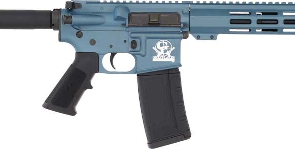 GLFA AR15 PISTOL 223 WYLDE - 7.5" NITRIDE BARREL BLUE