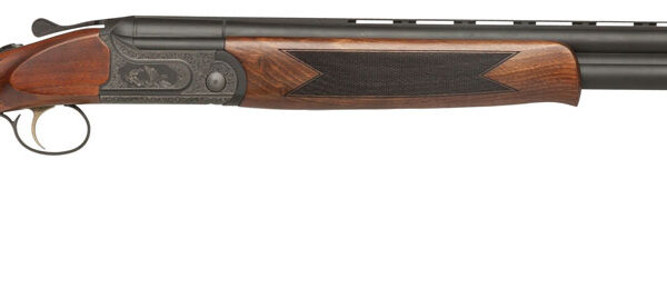 Dickinson LLC GW12B26P Green Wing  12 Gauge 2rd 3" 26" Vent Rib Barrel, Engraved Steel Receiver, Matte Black Metal Finish, Bead Front Sight, Wood Stock & Ejector