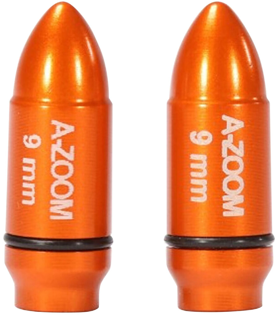 A-Zoom 17102 StrikerCap Pistol 9mm Luger 2Pack